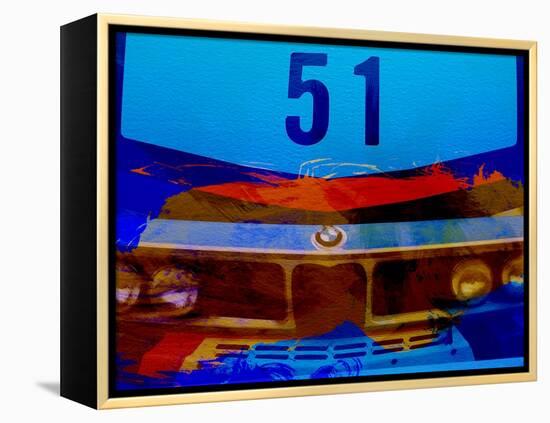 Bmw Racing Colors-NaxArt-Framed Stretched Canvas