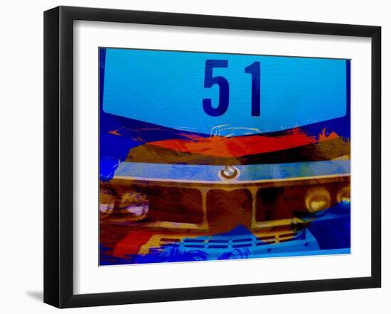 Bmw Racing Colors-NaxArt-Framed Art Print