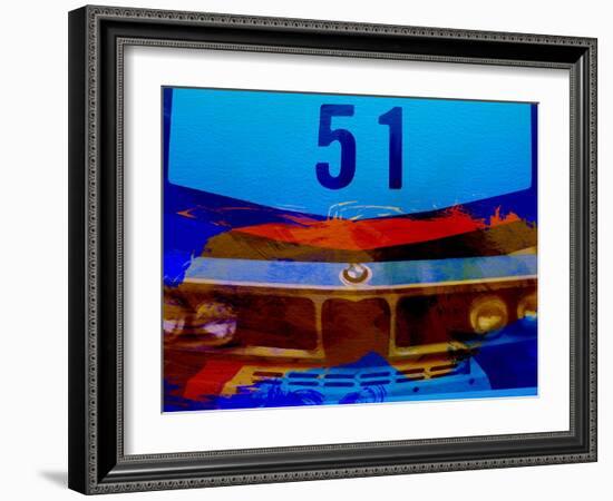 Bmw Racing Colors-NaxArt-Framed Art Print