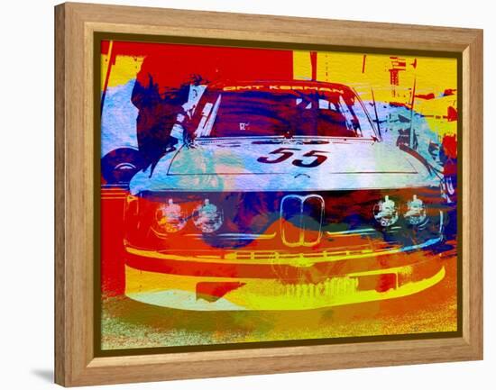 Bmw Racing Watercolor-NaxArt-Framed Stretched Canvas