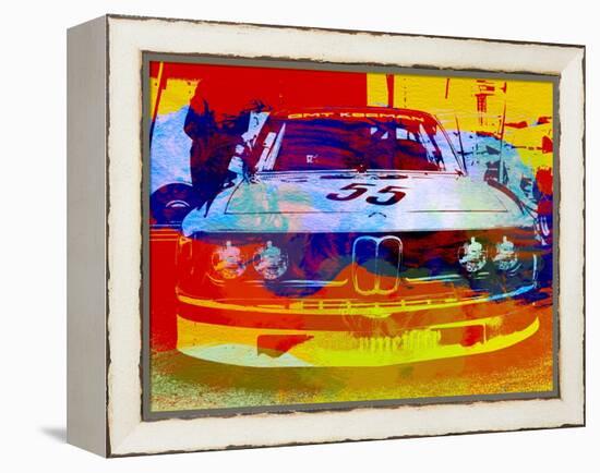 Bmw Racing Watercolor-NaxArt-Framed Stretched Canvas