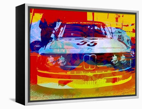 Bmw Racing Watercolor-NaxArt-Framed Stretched Canvas