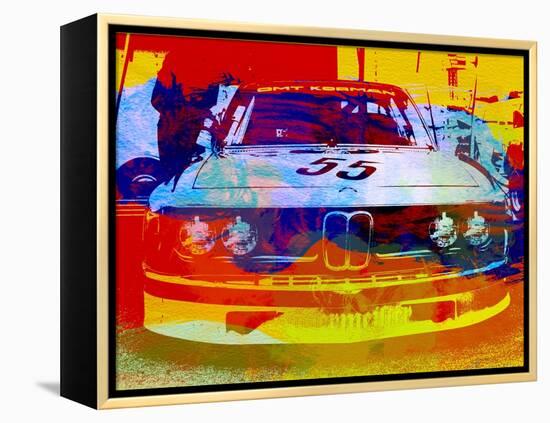 Bmw Racing Watercolor-NaxArt-Framed Stretched Canvas