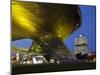 Bmw Welt and Headquarters Illuminated at Night, Munich, Bavaria, Germany, Europe-Gary Cook-Mounted Photographic Print