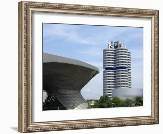 Bmw Welt and Headquarters, Munich, Bavaria, Germany, Europe-Gary Cook-Framed Photographic Print