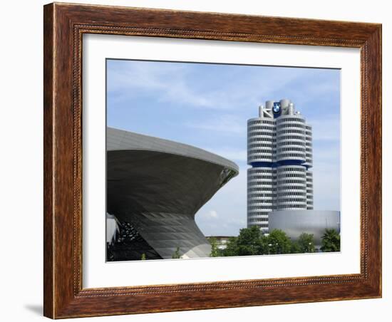 Bmw Welt and Headquarters, Munich, Bavaria, Germany, Europe-Gary Cook-Framed Photographic Print