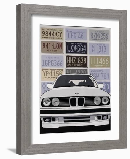 BMW-Clayton Rabo-Framed Giclee Print