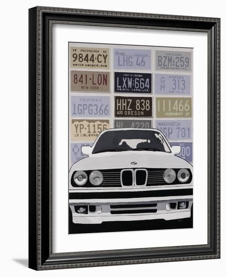 BMW-Clayton Rabo-Framed Giclee Print