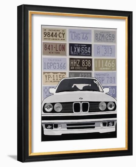 BMW-Clayton Rabo-Framed Giclee Print