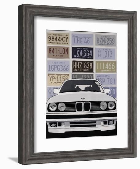 BMW-Clayton Rabo-Framed Giclee Print