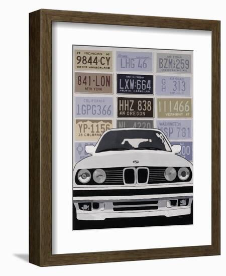 BMW-Clayton Rabo-Framed Giclee Print
