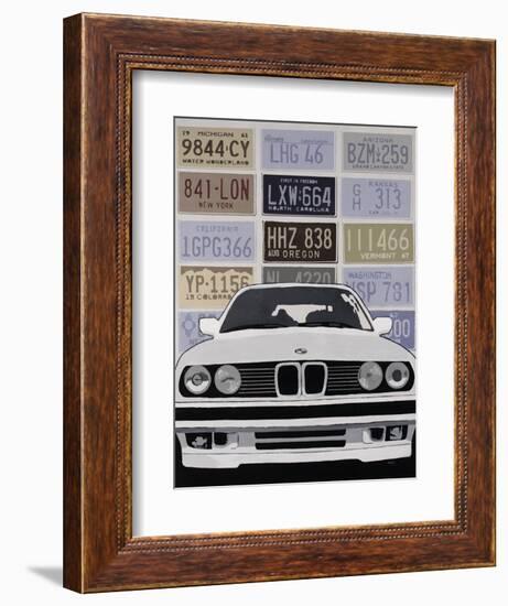 BMW-Clayton Rabo-Framed Giclee Print