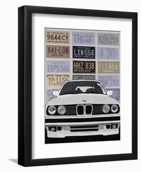 BMW-Clayton Rabo-Framed Giclee Print