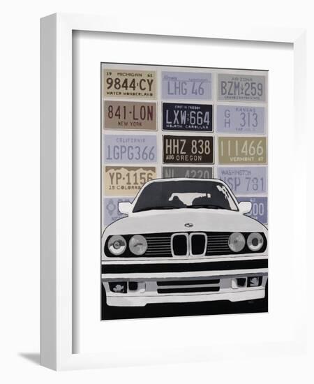 BMW-Clayton Rabo-Framed Giclee Print