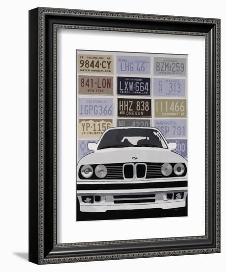 BMW-Clayton Rabo-Framed Giclee Print