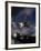 Bmx Cyclist Flys over the Vert-null-Framed Photographic Print