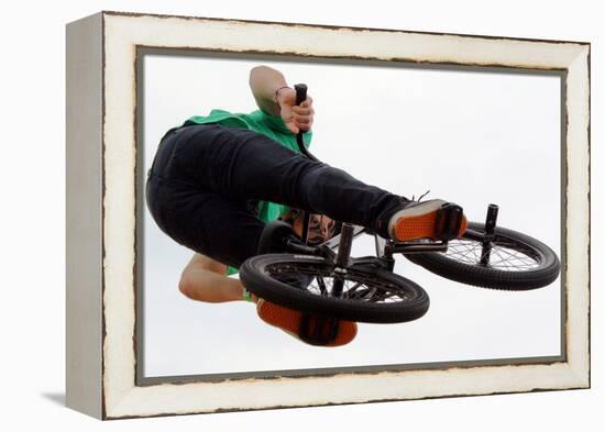 BMX Flying High-Karen Williams-Framed Premier Image Canvas