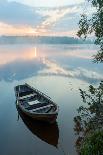 Rowboat on Calm Lake-Bo Jansson-Premier Image Canvas