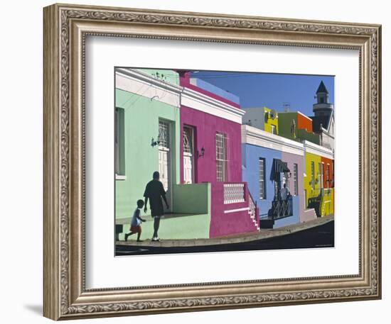 Bo-Kaap, Cape Town, South Africa-Peter Adams-Framed Photographic Print