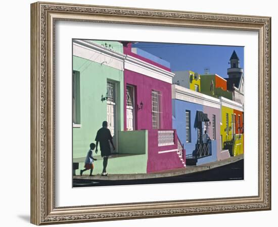 Bo-Kaap, Cape Town, South Africa-Peter Adams-Framed Photographic Print