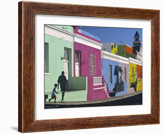 Bo-Kaap, Cape Town, South Africa-Peter Adams-Framed Photographic Print