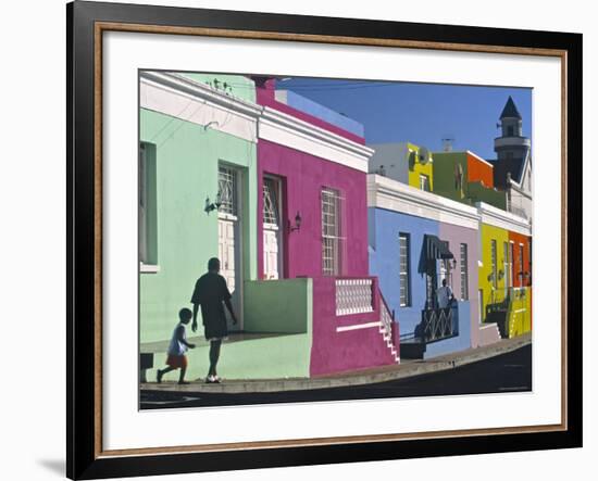 Bo-Kaap, Cape Town, South Africa-Peter Adams-Framed Photographic Print