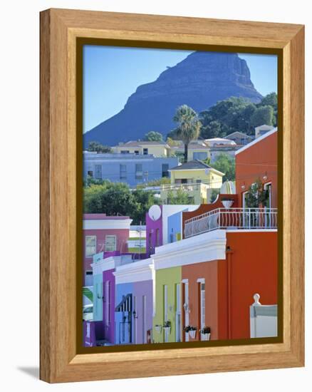 Bo-Kaap, Cape Town, South Africa-Peter Adams-Framed Premier Image Canvas
