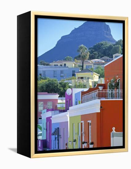 Bo-Kaap, Cape Town, South Africa-Peter Adams-Framed Premier Image Canvas
