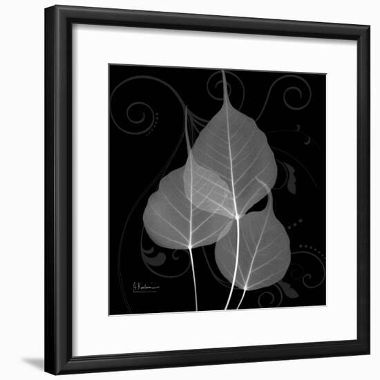 Bo Tree Leaf Xray-Albert Koetsier-Framed Art Print