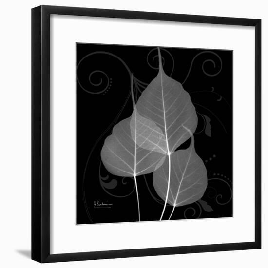 Bo Tree Leaf Xray-Albert Koetsier-Framed Art Print