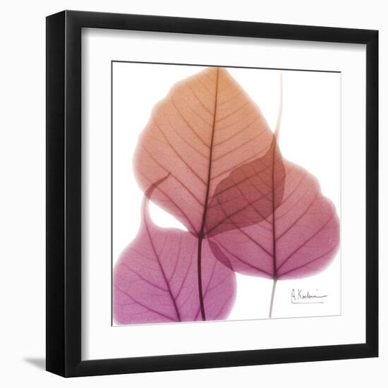 Bo Tree Pink Orange-Albert Koetsier-Framed Art Print