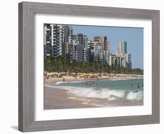 Boa Viagem Beach, Recife, Pernambuco, Brazil, South America-Richardson Rolf-Framed Photographic Print