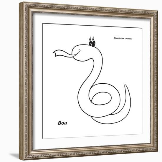 Boa-Olga And Alexey Drozdov-Framed Giclee Print