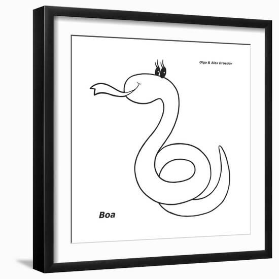 Boa-Olga And Alexey Drozdov-Framed Giclee Print