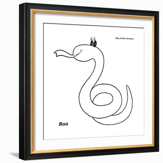 Boa-Olga And Alexey Drozdov-Framed Giclee Print