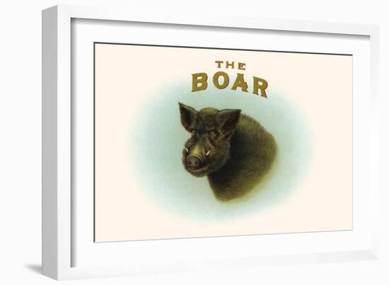 Boar-null-Framed Premium Giclee Print