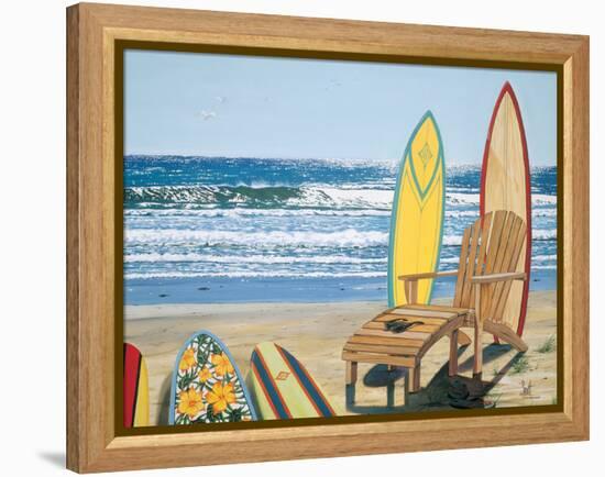 Board Meeting-Scott Westmoreland-Framed Stretched Canvas