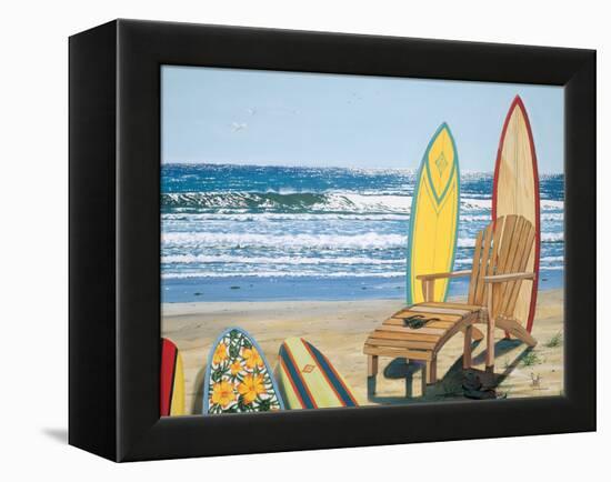 Board Meeting-Scott Westmoreland-Framed Stretched Canvas