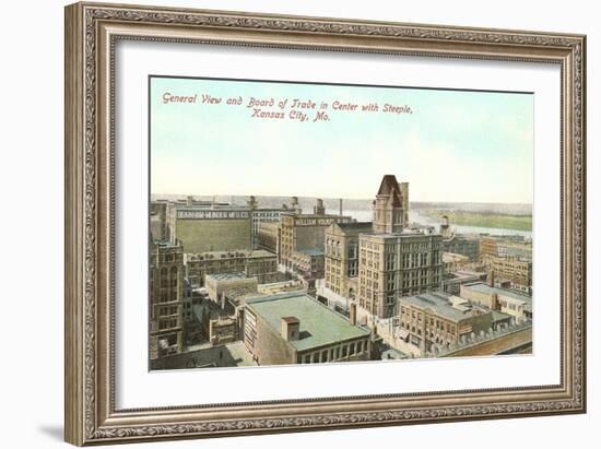 Board of Trade, Kansas City, Missouri-null-Framed Art Print