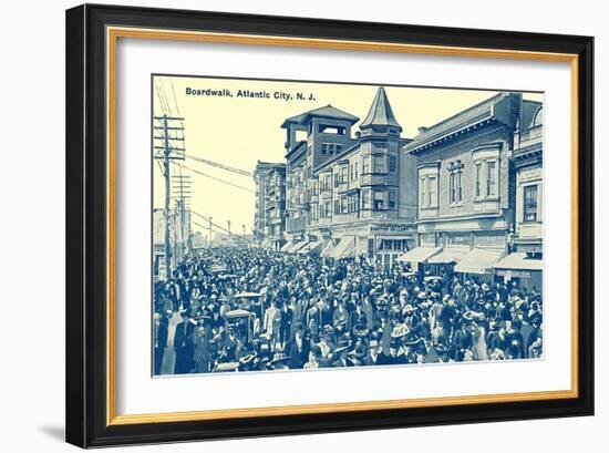 Boardwalk, Atlantic City, New Jersey-null-Framed Art Print