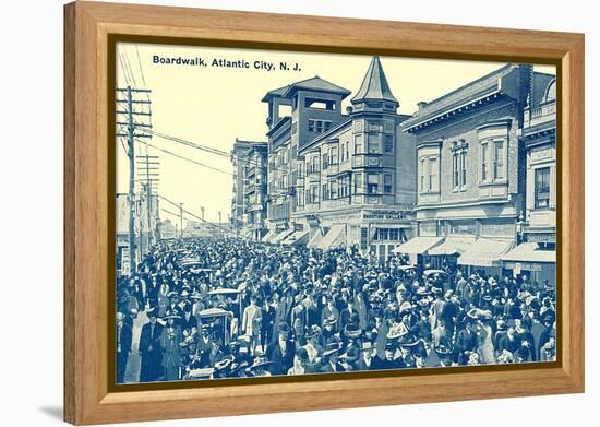 Boardwalk, Atlantic City, New Jersey-null-Framed Stretched Canvas