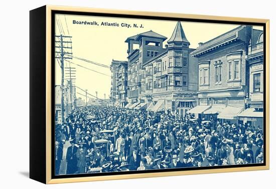 Boardwalk, Atlantic City, New Jersey-null-Framed Stretched Canvas