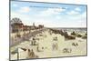 Boardwalk, Daytona Beach, Florida-null-Mounted Art Print