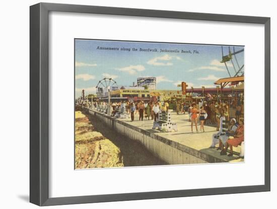 Boardwalk, Jacksonville, Florida-null-Framed Art Print