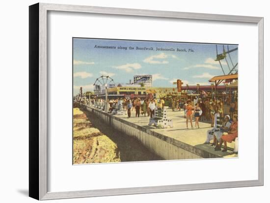 Boardwalk, Jacksonville, Florida-null-Framed Art Print