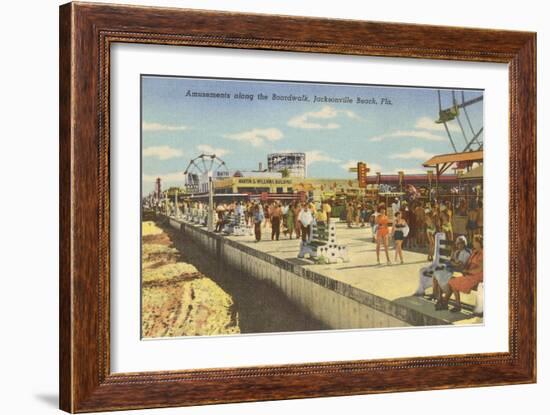 Boardwalk, Jacksonville, Florida-null-Framed Art Print