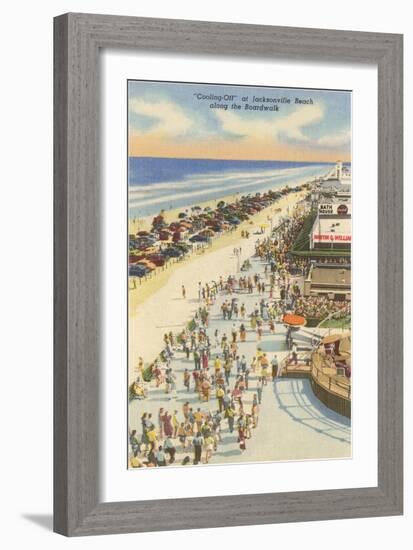 Boardwalk, Jacksonville, Florida-null-Framed Art Print