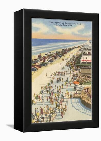Boardwalk, Jacksonville, Florida-null-Framed Stretched Canvas