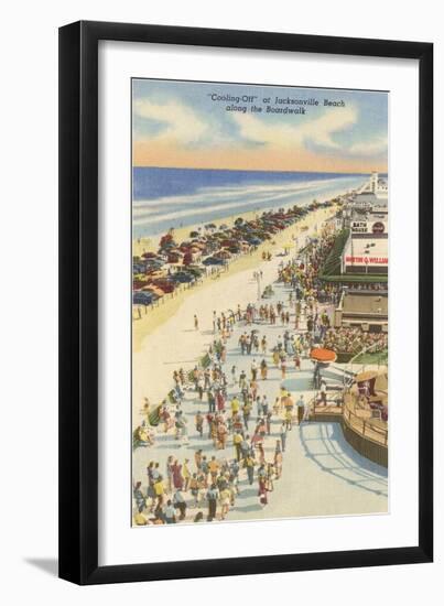 Boardwalk, Jacksonville, Florida-null-Framed Premium Giclee Print