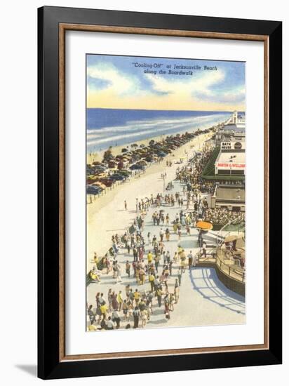 Boardwalk, Jacksonville, Florida-null-Framed Art Print